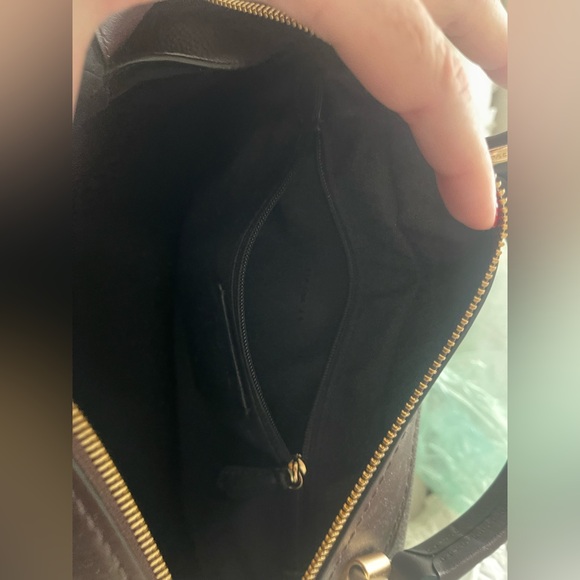 Coach Lane Brown Leather Satchel purse - Picture 13 of 13